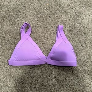 One one swimwear purple top